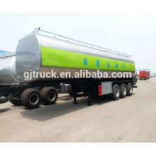 20000l camion de lait / remorque de transport de lait en acier inoxydable / remorque de transport de lait / remorque de réservoir de lait